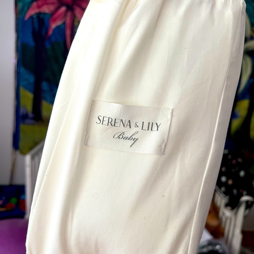 Serena & Lily Crib Bedskirt. NWOT
